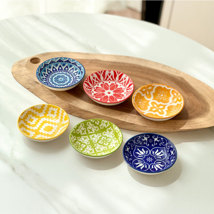6/10%20Pieces%20of%20Ceramic%20Condiment%20Dishes,%20Bohemian%20Plates,%20Sauce%20Dishes,%20Household%20Soy%20Sauce%20Vinegar%20Spice%20Dishes,%20Suitable%20for%20Home%20Kitchens,%20Restaurants,%20Sushi%20Bars,%20Parties,%20Hot%20Pot,%20Picnics,%20Camping,%20Barbecues,%20Cold%20-%20Image%202