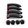 MG HS door handle cover carbon fiber 8pcs set. 
