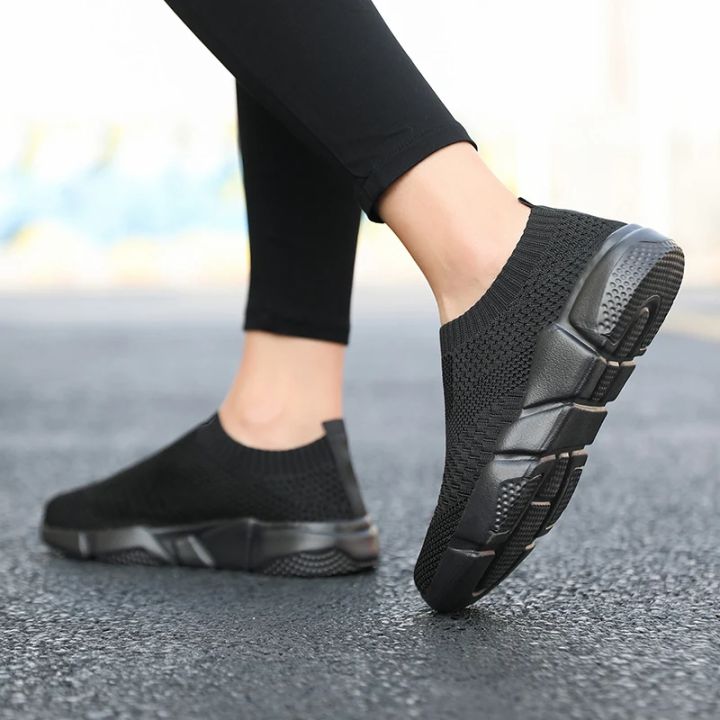 Sneakers%20Women%20Shoes%20Knitting%20Sock%20Sneakers%20Women%20Slip%20On%20Laides%20Walking%20Shoes%20for%20Woman%20Loafers%20Flats%20Tenis%20Famela%20Plus%20Size%20-%20Image%203