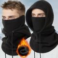 Winter Thermal Fleece Hat Hooded Outdoor Windproof Cold Warm Skiing Sport Men Women Neck Warmer Cycling Face Mask Masked Caps. 