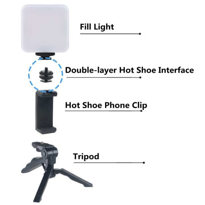 1/4%20Hot%20Shoe%20Mount%20Phone%20Holder%20Dual%20Nut%20Cold%20Shoe%20Adapter%20Bracket%20For%20Double-Layer%20Camera%20Hot%20Shoe%20Adapter%20Accessories%20-%20Image%203
