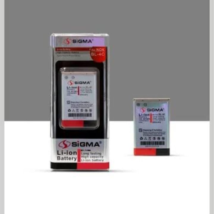 Sigma 5c battery Nokia BL-5C 1250mah Li-ion Battery 100% Original Sigma Mobile Phone Battery