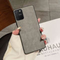 Luxury Bussiness Matte Leather TPU Phone Case For   S10 Lite Fashion Protection Shell. 