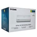 Gigabit switching hub 8 Port D-LINK DGS-1008A (5 ") 10/100/1000 / 5" / 8 ports. 