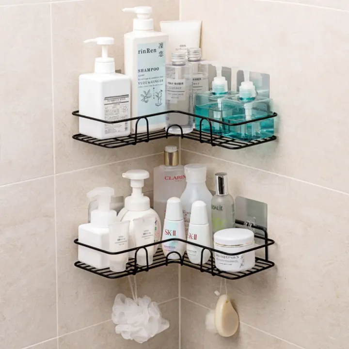 Bathroom%20Shelf%20Wall%20Mounted%20Corner%20Storage%20Shelves%20Shampoo%20Holder%20Cosmetic%20Rack%20Iron%20Shower%20Drain%20Basket%20Bathroom%20Organizer%20-%20Image%202