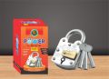 Power Lock Brass Wall 2 Plate 2 Inch 3 Key | Heavy Duty Aligarh Lock | Durable Brass Lock for Maximum Security | Strong and Reliable Lock for Home, Office & Industrial Use | Tamper-Proof Locking System. 