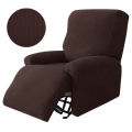 Recliner Sofa Cover Lazy Chair Solid Color Cushion Cover Stretch Spandex Couch Slipcovers Non Slip Armchair Slipcovers 4pcs/set. 