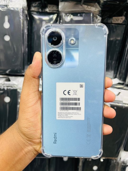 REDMI 13C Shockproof transparent back cover for redmi 13c