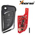 Xhorse XK Wire Remote Key XKB501EN XKLKS2EN XKKF21EN XKHY25EN XKDS20EN XKKF02EN XKFO01EN XKTO01EN XKB528EN for VVDI2. 