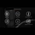 Portable Creative 12V Car Hot & Cold Cup for Outdoor & Business Trips Smart Heating & Cooling Dual Use LCD Screen Display. 