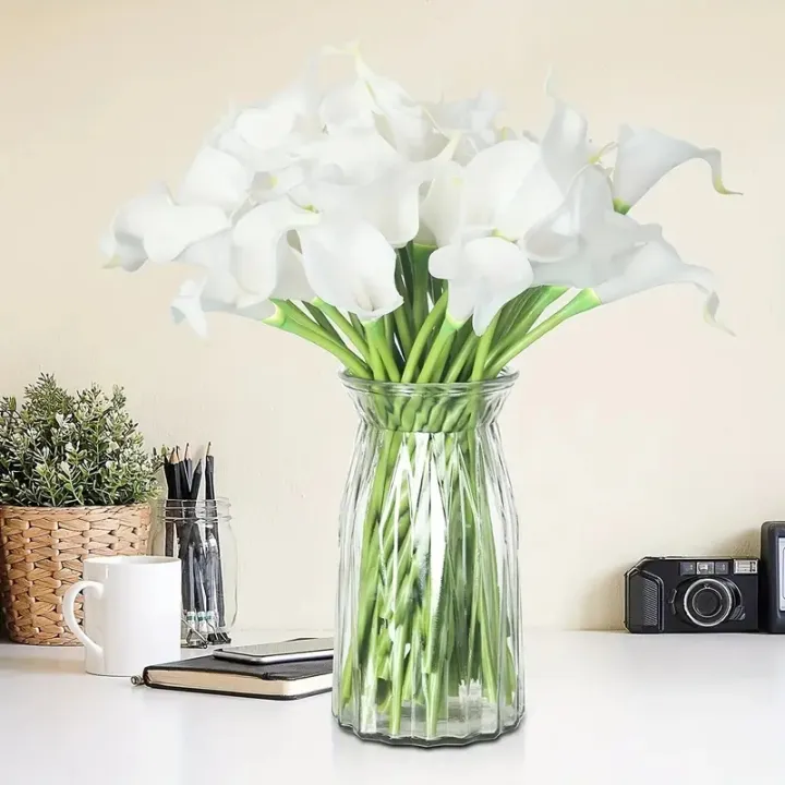 20pcs%20Vibrant%20Artificial%20Calla%20Lily%2034cm%20PU%20Fake%20Flower%20Artificial%20Calla%20Lily%20Wedding%20Bridal%20Bouquet%20Birthday%20Party%20Home%20Decor%20-%20Image%207