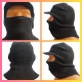 Full face covered mask knitted stretchable winter cap balaclava Motorcycle head cover to outdoor use. 