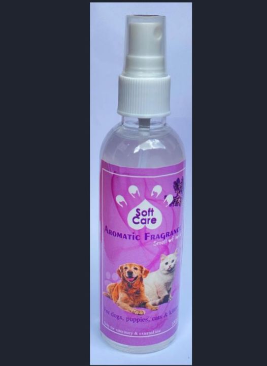 Softcare Aromatic Fragrance body spray with exotic Lavender fragrance for Dogs & Cats - 100ml
