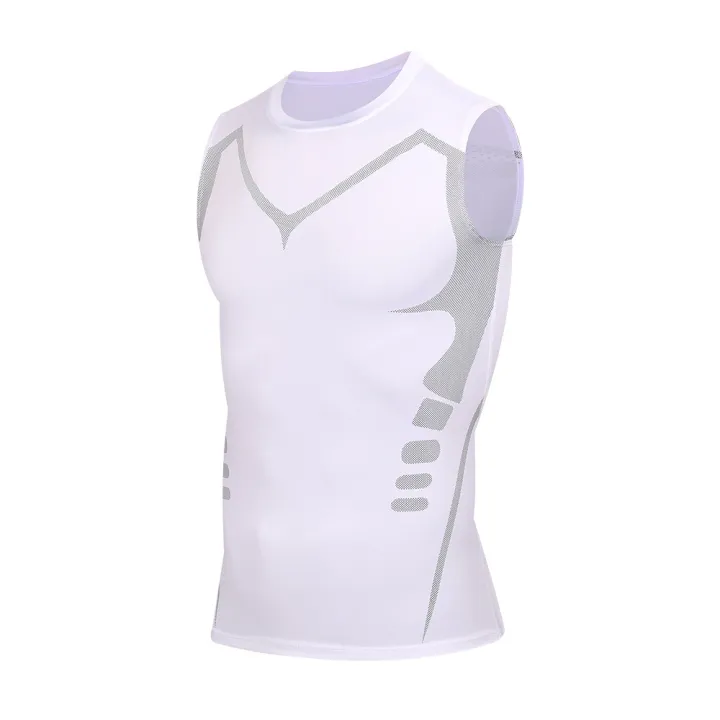 Men's%20Slimming%20Vest%20Ionic%20Compression%20Shirt%20Ice-Silk%20Cooling%20Body%20Shaper%20Tank%20Top%20Tummy%20Control%20Quick-Dry%20Fitness%20Shirts%20-%20Image%203