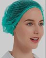 50 PCs Pack Green Disposable Surgical Caps Disposable Hair Cap PPE Head Cap Breathable Non Woven Fabric Head Elastic Caps. 