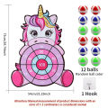 New Large Sticky Ball Dart Board Children's Puzzle Toy Indoor and Outdoor Interactive Sports Games Popular Party Games.