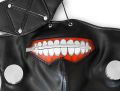 Tokyo Ghoul Mask  Anime Kaneki Ken Cosplay Masks Halloween Party Masks Cosplay Ghoul Kinkiken Zipper Mouth Mask Scary Masque. 