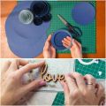 A2 A3 A4 A5 PVC Cutting Mat Double-Sided Self-Healing Board Patchwork Tools DIY Manual Craft Artist Cutting Knife Racket Kit.