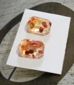 Resin earring.. 