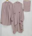 3 piece Jilbab set New colors available ( Scarf, Skirt, Niqab ) or colors bhe mil jaingay. 