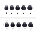 M1 5mm 11T 12T 14T 15T 17t 18t 20T 21t 22T 24T 25T 26T 28T 30T steel metal Pinion Motor Gear For 1/10 1/8 1/7 RC Model Car Motor.
