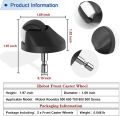 Replacement Front Wheel Caster Ball Assembly For All iRobot Roomba 500, 600, 700, 800, 900, e, i, & j Series Robot Vacuums. 