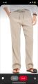 Men's Summer Soft 100% Cotton Straight Fit Trousers. 