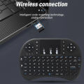 MRSVI I8 2.4G Mini Wireless Keyboard Classic Black Air Mouse Remote Control Touchpad for Android TV Box PC Smart TV. 