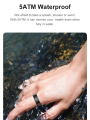 New Smart Ring R09 Health Monitor Multi Sport Mode Skin Temperature Measurement 5ATM Waterproof Smart Ring With Charging Case. 