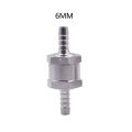 New Fuel Non Return Check Valve 6/8/10/12mm Aluminium Alloy Petrol Diesel Water Fuel Line One Way for Peugeot Renault.