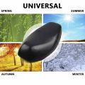 Black Motorcycle Seat Cover Waterproof Dustproof Sunscreen Scooter Cushion Non-slip Breathable Seat Protector.