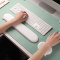 Chat Bubble Silicone Wrist Guard Mouse Pad, Palm Rest Wrist Guard Pad, Solid Color, Suitable for Office and Home Use.