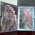 NECA Godzilla King of the Monsters Godzilla 2 Evolved Ver Pink Figure Empire 2024 Monsters Evolved Pink Back Action Figure Model. 