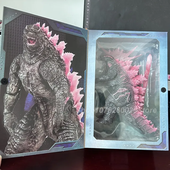 NECA%20Godzilla%20King%20of%20the%20Monsters%20Godzilla%202%20Evolved%20Ver%20Pink%20Figure%20Empire%202024%20Monsters%20Evolved%20Pink%20Back%20Action%20Figure%20Model%20-%20Image%203
