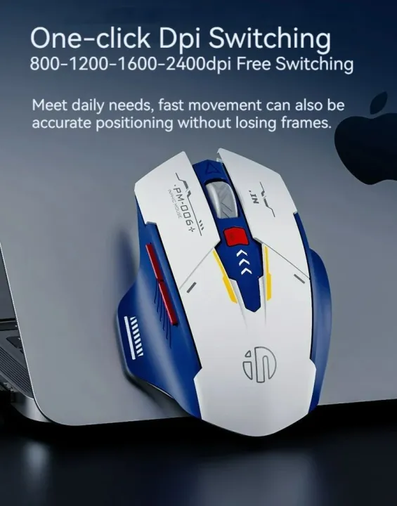 Mecha%20Edition%20Wireless%20Mouse%20Silent%20Rechargeable%20Mouse%20Type-C%20LED%20Light%20Mouse%20For%20Computer%20PC%20Laptop%20Office%20Gaming%20-%20Image%204