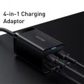 Baseus 65W GaN Charger Desktop Fast Charger 4 in 1 Laptop Phone Charger Adapter For iPhone 14 13 Pro Max Xiaomi Samsung. 