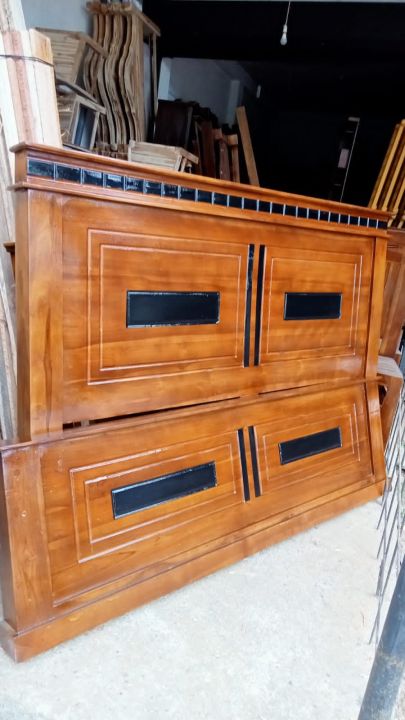 Teak Box Bed 6x5 (72x72)