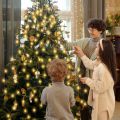 SALCAR 2m*8 LED Weihnachtsbeleuchtung mit Ring Überwurf Lichterkette 10 Girlande. 