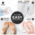 Exfoliating Foot Mask Feet Peeling Mask Spa Socks Smooth Dead Skin Remover Moisturizing  Anti-Cracked Foot Skin Care. 