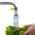 Fan Faucet With Clip 360° Rotating Adjustable Flexible Kitchen Faucet Tap Water Filter. 