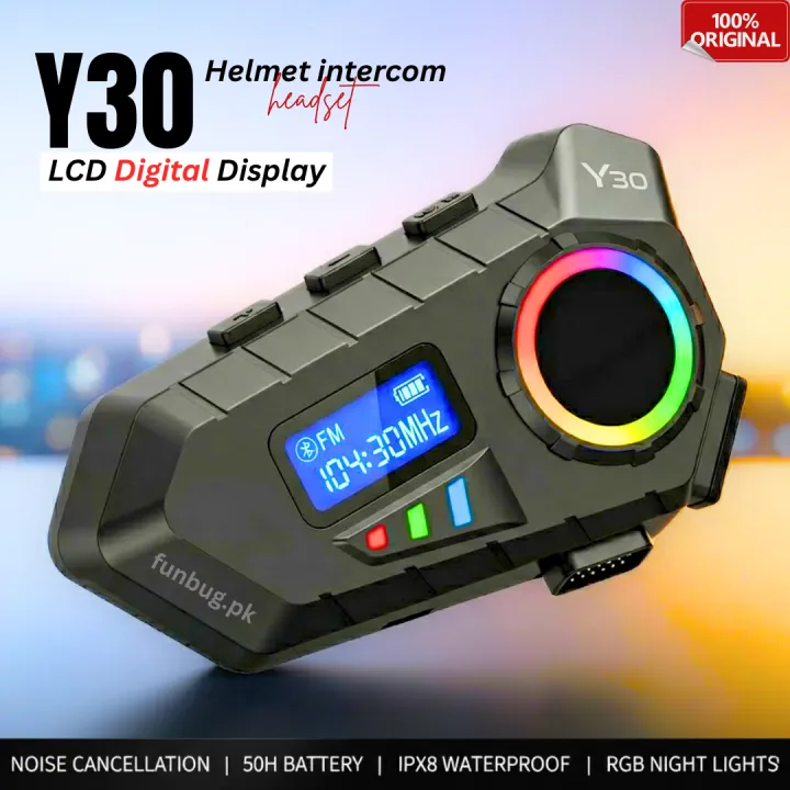 FunBug%20Bluetooth%20Headset%20Earphone%20for%20Helmets%20-%20K06%20/%20K06A%20Universal%20Wireless%20Motorcycle%20Headset%20-%20Waterproof,%2050H%20Playtime,%20Hands-Free%20Calling,%20Noise%20Cancellation%20Mic%20-%20RGB%20FlashLight%20for%20Bikers,%20Delivery%20&%20Touring%20-%20Image%209