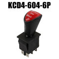 Forward-Stop-Back DPDT 6Pin Latching Slide Rocker Switch KCD4-604-6P 125V 250V Remote Control Car Handle Boat Switch. 