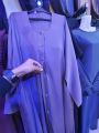 front open court style abaya with side pocket. 