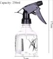 Hair Spray Bottle 250 Ml Transparent Clear. 