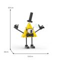 Anime Cute Monster MOC Bill Seifer Building Block Sets Cartoon Characters Model Assembly Ornaments Kids Puzzle DIY Toys . 
