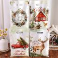 10/20/50pcs Christmas Candy Bags Rustic Xmas Tree Wreath Elk Truck s Packaging Bag Winter Holiday Christmas Decorations 2025.