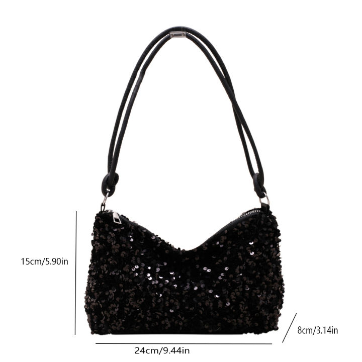 Black%20Spice%20Glitter%20Underarm%20Bag%20Casual%20Chic%20Design%20Crossbody%20Shoulder%20Bag%20One%20Outfit%20-%20Image%204