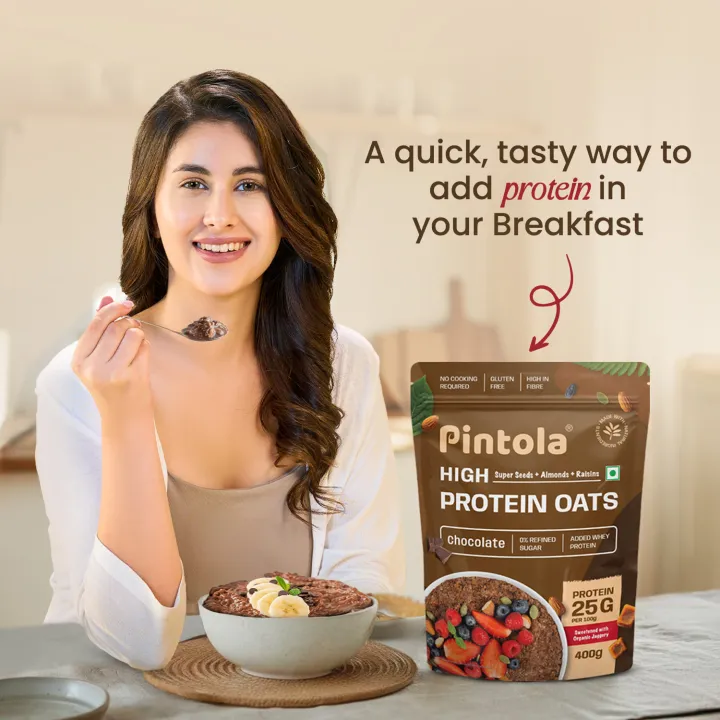 PINTOLA%2025g%20High%20Protein%20Oats%20400g,%20Chocolate,No%20Refined%20Sugar,%20with%20Almonds%20Raisin,%20Pumpkin%20and%20Chia%20Seeds,%208g%20Fibre,%20Rolled%20Oats,%20Breakfast%20Cereals%20%7C%20Gluten%20Free%20-%20Image%203