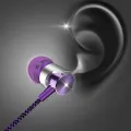 Wired In-ear Earphone In Ear Noise Cancellation Ergonomic Design Stereo Sports Music Headphones For Mobile Phone Everyday Use. 