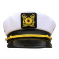 1 PC Fashion Navy Marine Captain Cap Embroidered Cap Navy Hat.